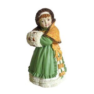 Maud Humphrey Bogart Figurine - Vintage Winter's Child Figure - LE Hamilton Gift